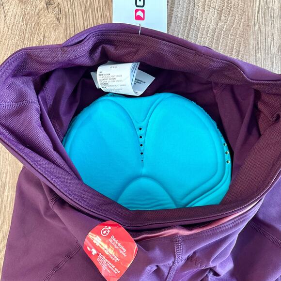 NWT Louis Garneau | Neo Power Airzone Purple Padded Cycling Knickers | Women’s M - Picture 6 of 7